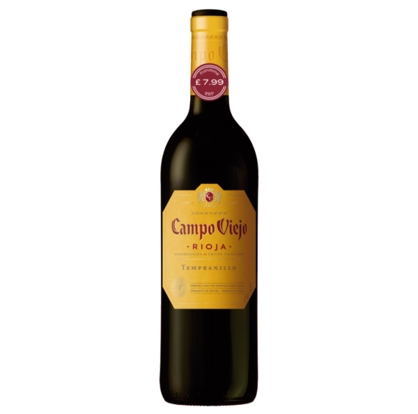 Campo Viejo Rioja Tempranillo 75 cl (6 Bottles)